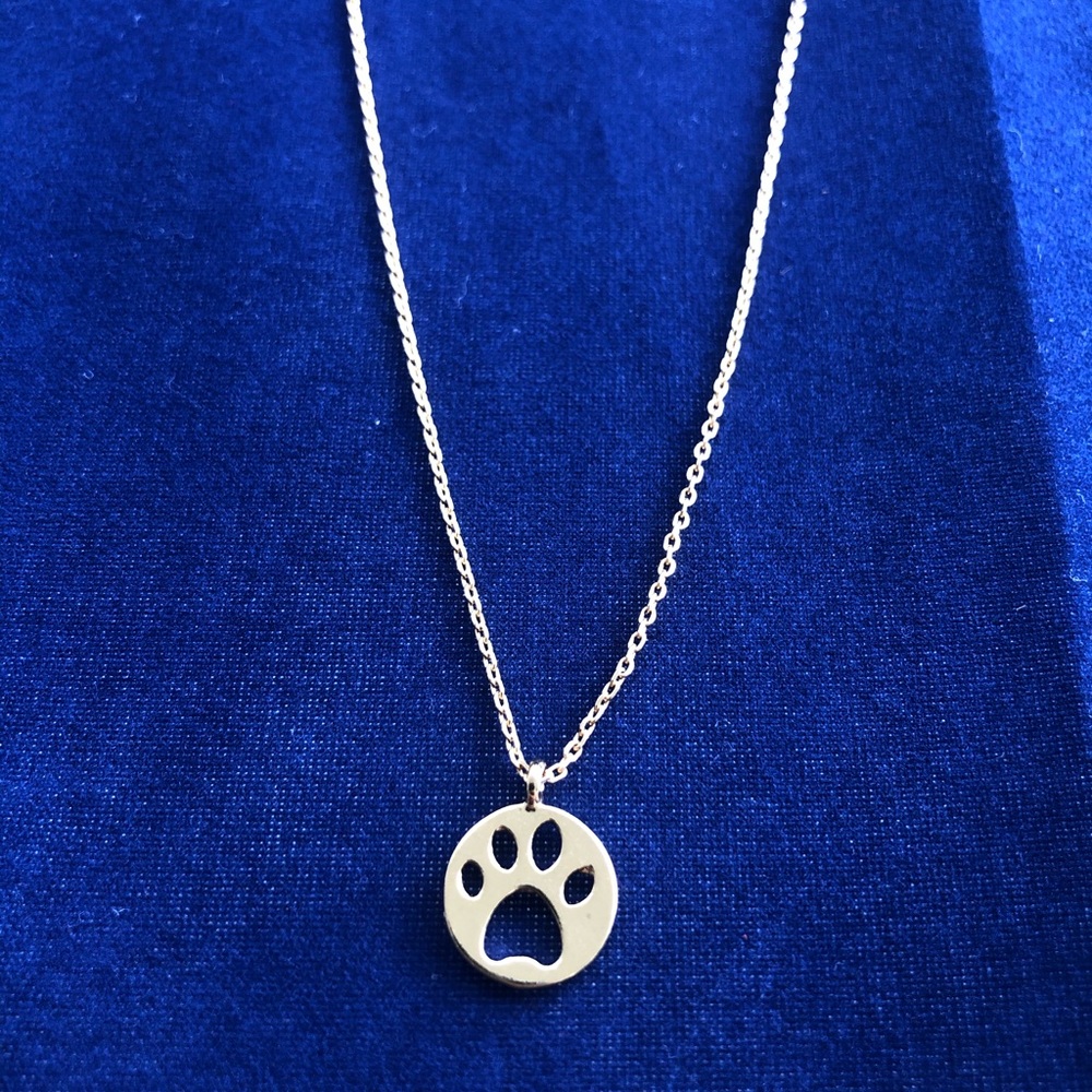 Animal Paw Pendant Necklace